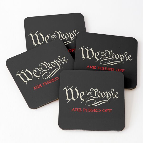 Item preview, We the People are pissed off - Patriot Rebellion on Tyranny designed and sold by -Koleidescope.