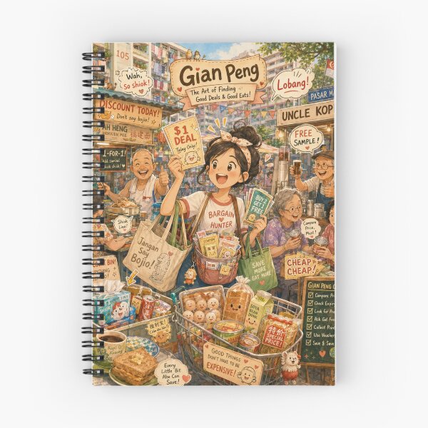 Item preview, Gian Peng: The Great Singapore Lobang Hunt designed and sold by WhimsiSG.