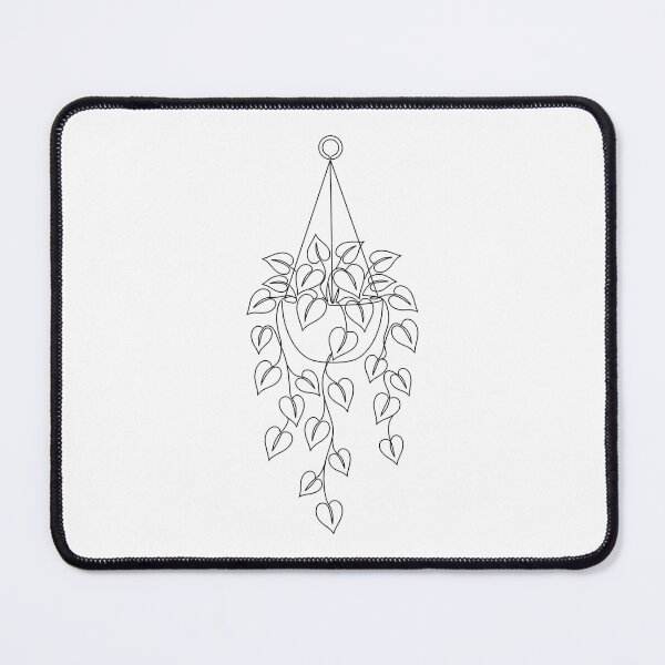 Item preview, Pothos Line Art | Minimalist Trailing Plant Print designed and sold by PLANT LOVER'S PARADISE.