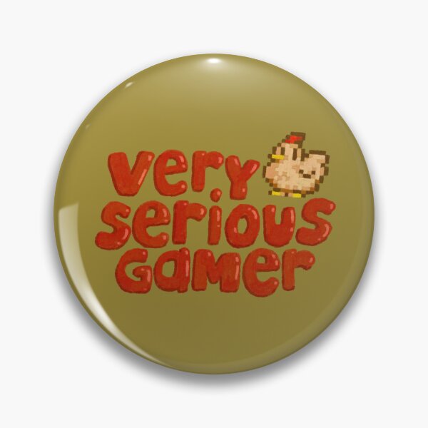 Item preview, stardew valley - very serious gamer 2.0 designed and sold by abbyscribbles_.