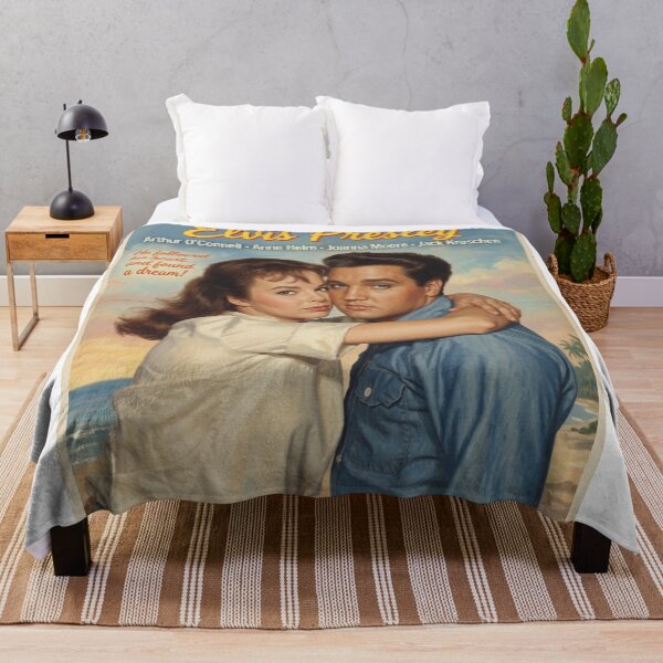 Item preview, 1960s Tropical Beach Cinema Vintage Gouache Poster designed and sold by ElvisVintagePosters.
