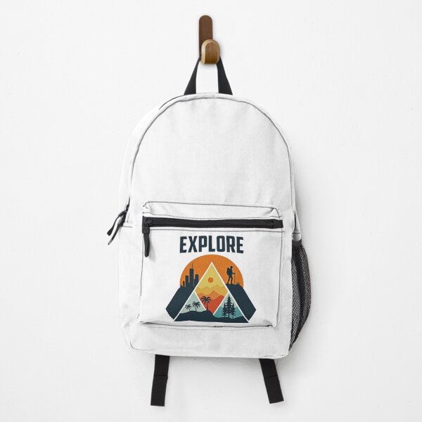 Item preview, Explore The World - Vintage Geometric Travel Badge designed and sold by GabeMountainArt.