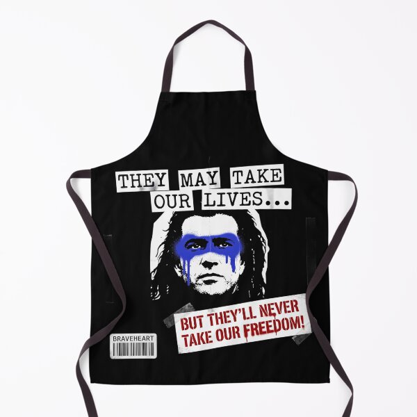 Item preview, They May Take Our Lives Never Take Our Freedom - Braveheart Quote designed and sold by Enea Kelo.