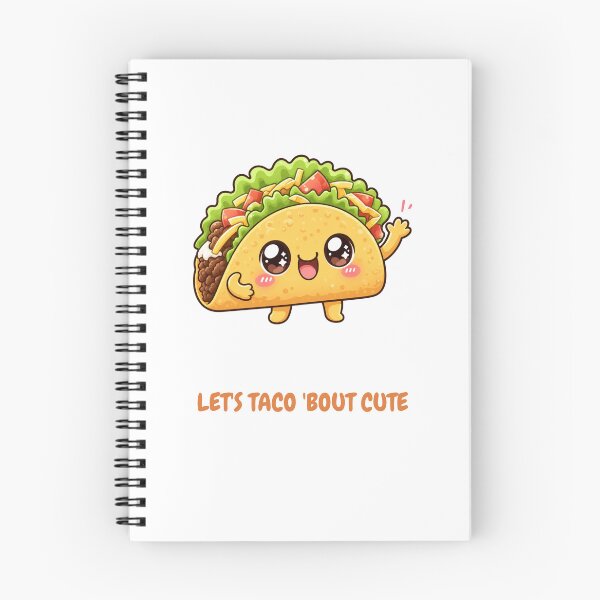 Item preview, Let's Taco Bout Cute Sweet Kawaii Taco designed and sold by BoosterShop.