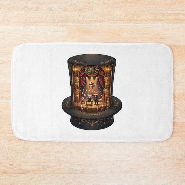 Item preview, The Grand Illusion Theater | Magic Hat Theater | Magician Fox | Woodland Magic Show | Whimsical Fantasy | Storybook Art designed and sold by MrDev.