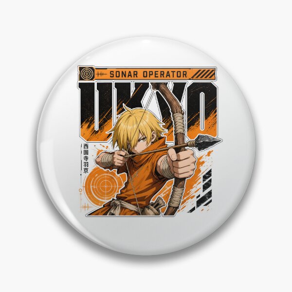 Item preview, Tactical Archer Orange Sonar Operator Brush Graphic designed and sold by sidki-SDK.