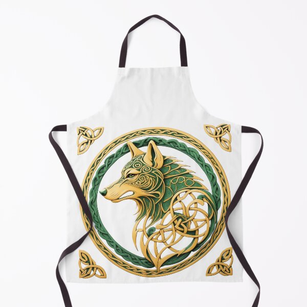 Item preview, Norse Fenrir Wolf Viking Knotwork designed and sold by Fetraus.