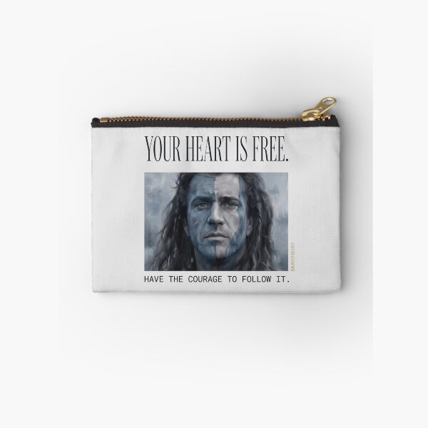 Item preview, Your Heart Is Free Have The Courage To Follow It - Braveheart Quote designed and sold by Enea Kelo.