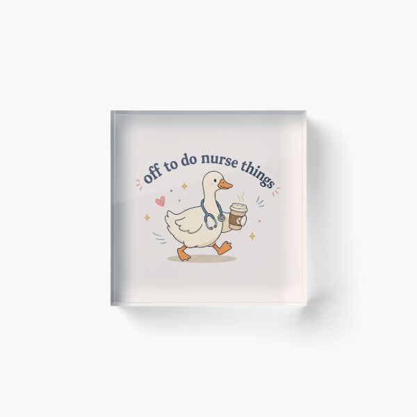 Item preview, Funny Nurse, Nursing Student, Nursing Grad Gift, Nursing Assistant, Off To Do Nurse Things designed and sold by Sprinkle12345.