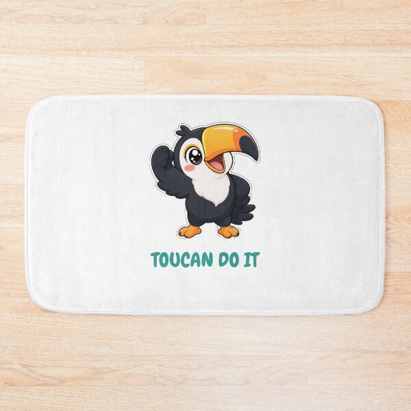 Item preview, Toucan Do It Cute Kawaii Toucan designed and sold by BoosterShop.