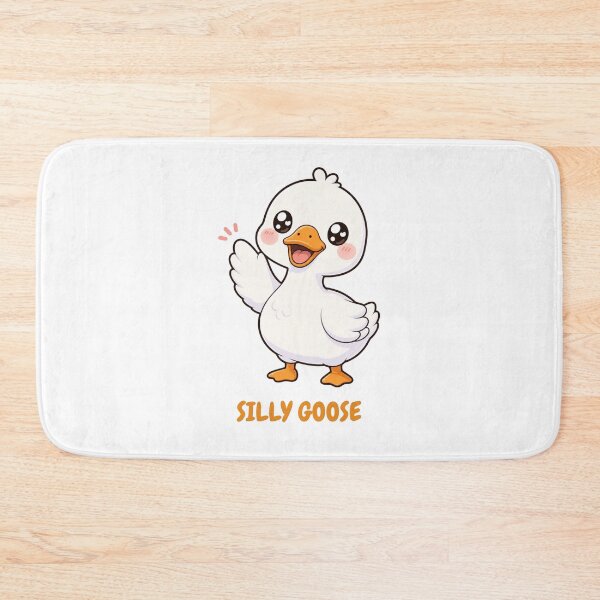 Item preview, Silly Goose Cute Silly Kawaii Goose designed and sold by BoosterShop.