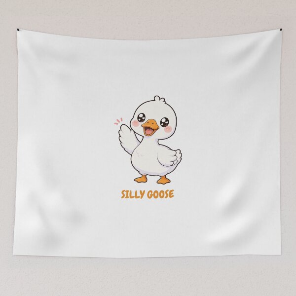 Item preview, Silly Goose Cute Silly Kawaii Goose designed and sold by BoosterShop.