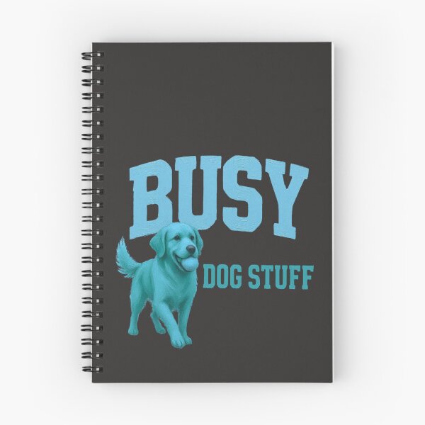 Item preview, Busy. Dog Stuff. | Funny Golden Retriever Vintage Dog Lover Shirt designed and sold by AdicretorDesign.