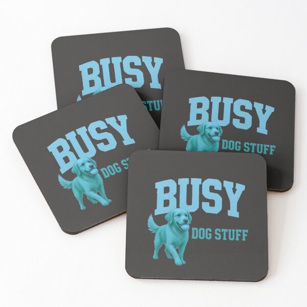 Item preview, Busy. Dog Stuff. | Funny Golden Retriever Vintage Dog Lover Shirt designed and sold by AdicretorDesign.