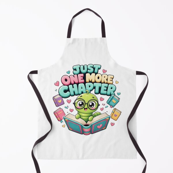 Item preview, Just One More Chapter Sweet Bookworm designed and sold by BoosterShop.
