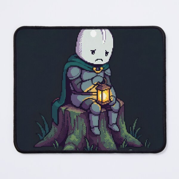 Item preview, One Brain Cell Great Vibes - Melancholic Pixel Knight designed and sold by Arobinoz.