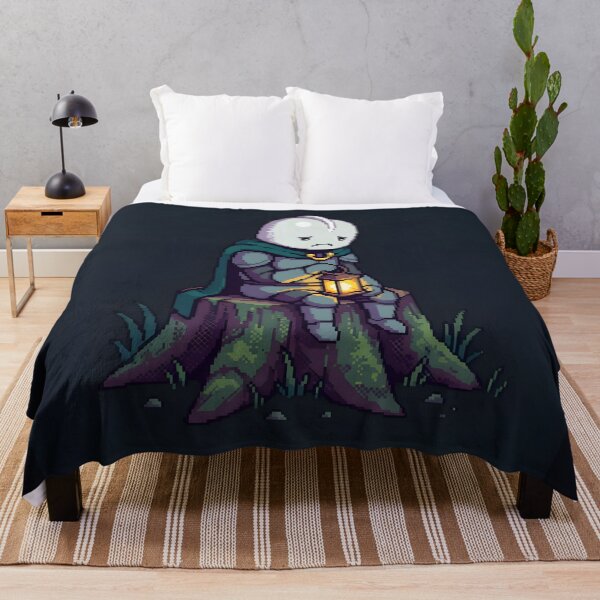 Item preview, One Brain Cell Great Vibes - Melancholic Pixel Knight designed and sold by Arobinoz.