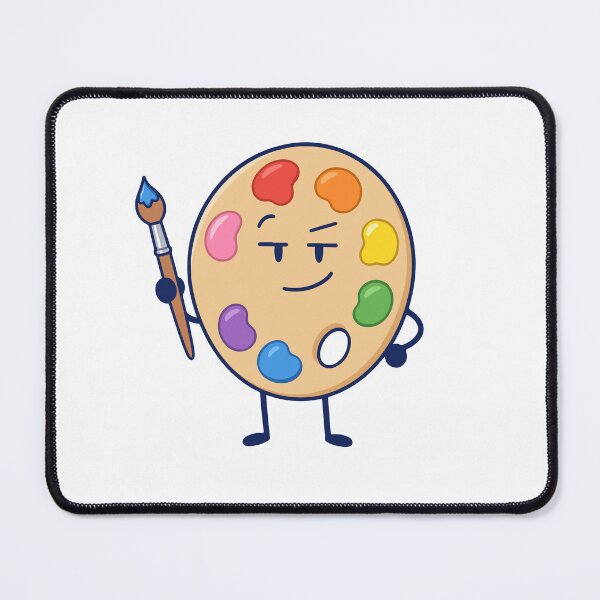 Item preview, Cute Paint Palette Artist Character designed and sold by teeperfect.