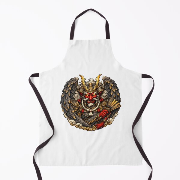 Item preview, Tengu Samurai | Japanese Yokai | Mythological Warrior | Oni Mask | Dark Fantasy | Traditional Japanese Art designed and sold by MrDev.