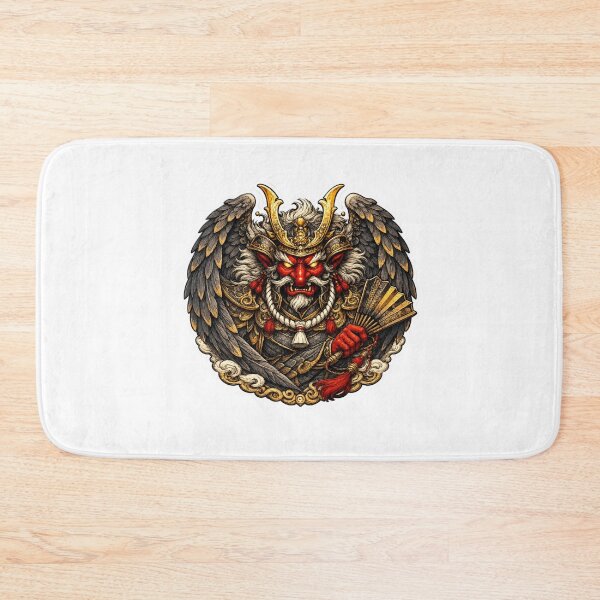 Item preview, Tengu Samurai | Japanese Yokai | Mythological Warrior | Oni Mask | Dark Fantasy | Traditional Japanese Art designed and sold by MrDev.