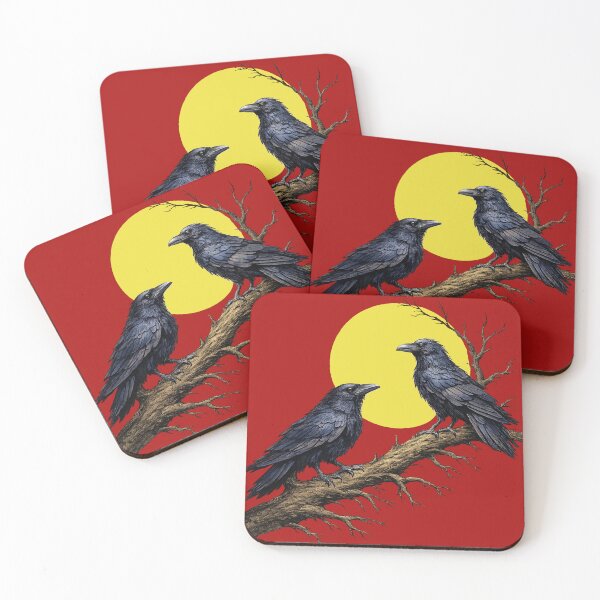 Item preview, Black Crows in the Moonlight designed and sold by shorethings.