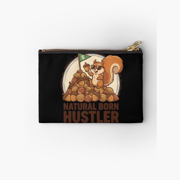 Item preview, Natural Born Hustler - Squirrel Acorn Grind designed and sold by eMeS-Design.