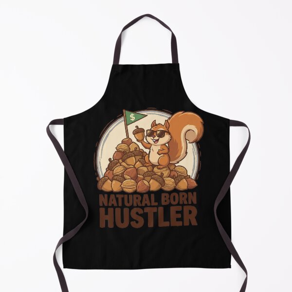 Item preview, Natural Born Hustler - Squirrel Acorn Grind designed and sold by eMeS-Design.