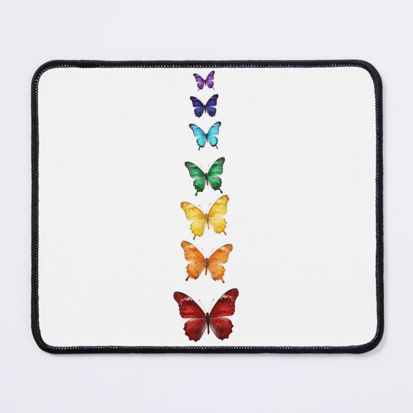 Item preview, Butterflies inspired by chakra colours  designed and sold by Wizard27.