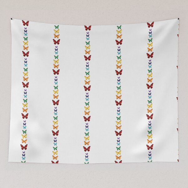 Item preview, Butterflies inspired by chakra colours  designed and sold by Wizard27.
