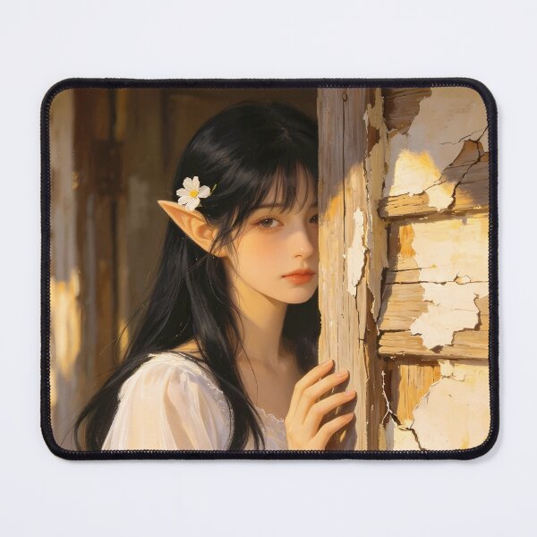 Item preview, Quiet Cottage Elf at Golden Hour designed and sold by Bondingbonding.