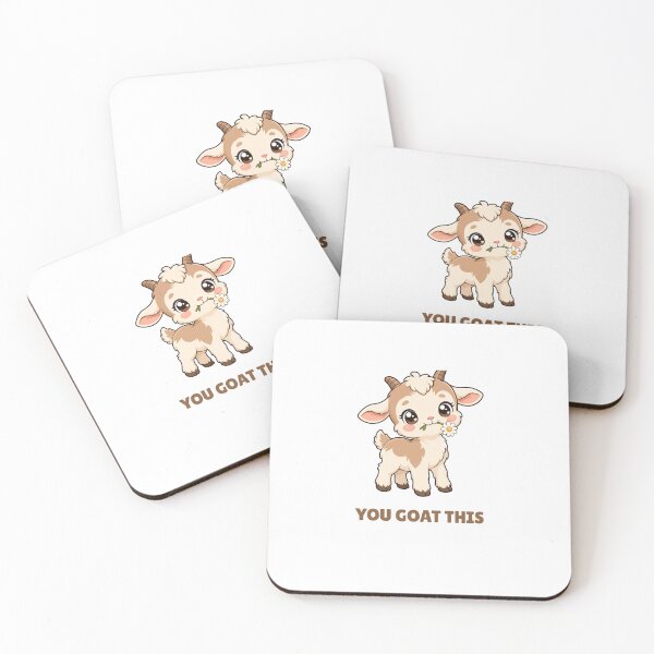 Artikelvorschau, You Goat This Süße Kawaii Ziege entworfen und verkauft von BoosterShop.