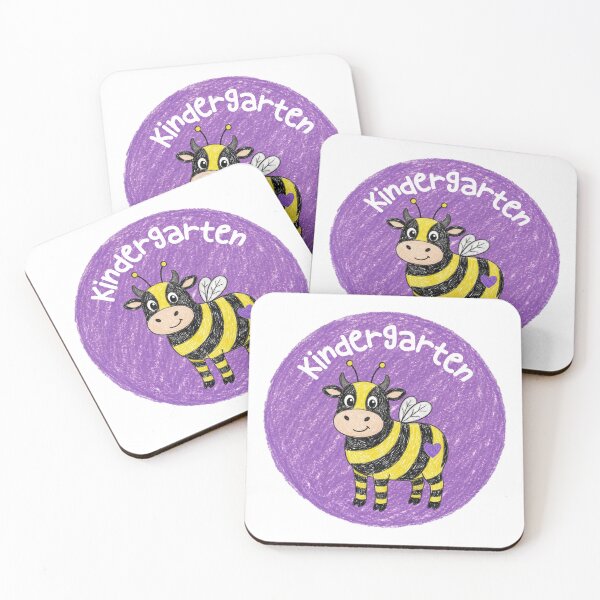 Item preview, Kindergarten Bumblebee Cow designed and sold by MaxMeadowsTees.