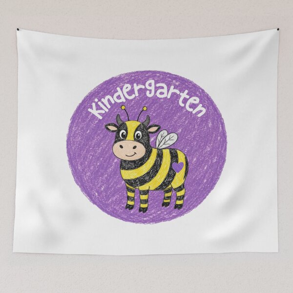 Item preview, Kindergarten Bumblebee Cow designed and sold by MaxMeadowsTees.