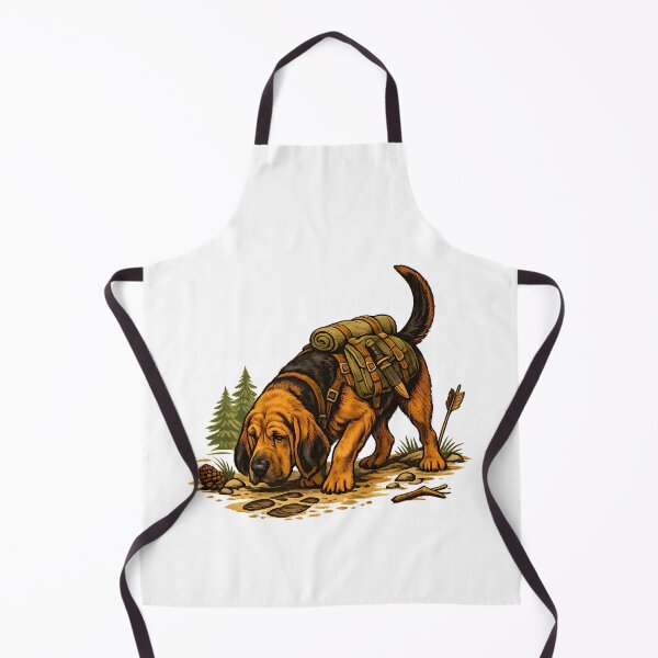 Item preview, Forest Tracking Hound designed and sold by Daily Quirk.