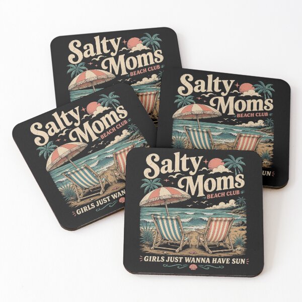 Item preview, Salty Moms Beach Club, Summer Vacation, Aesthetic Beach, Girls Trip, Beach Lover Gift, Beach Party designed and sold by Cchotlan.