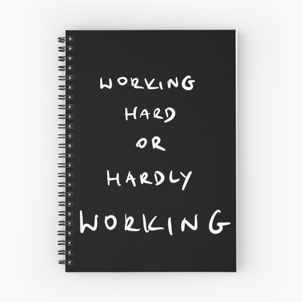 Item preview, Working hard or hardly working, work humor designed and sold by Malvamalu.