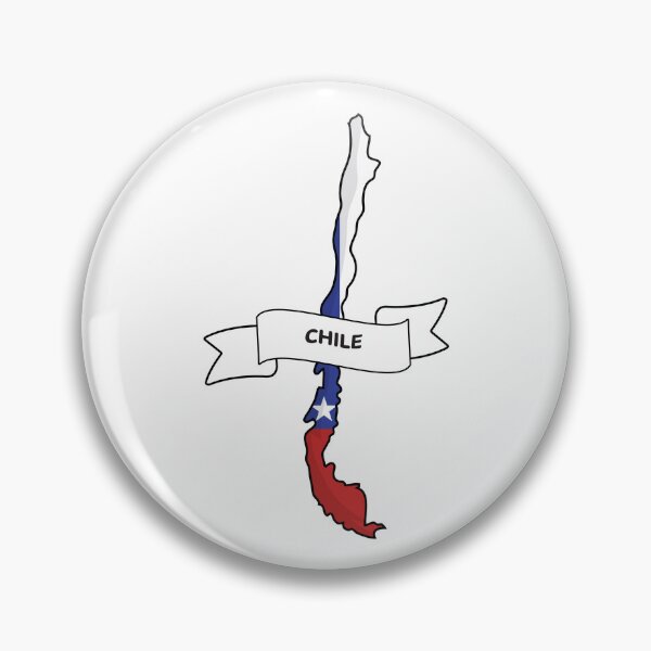 Item preview, Chile Map Flag Silhouette Graphic designed and sold by Travel.Art.