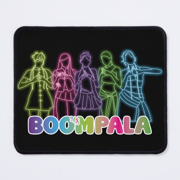 Item preview, LED design inspired by the group Les Serafim in the Boompala era designed and sold by mbs-desing.