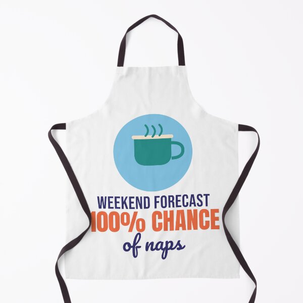 Item preview, Weekend Forecast 100% Chance of Naps - Funny Cozy Shirt designed and sold by RankShift.