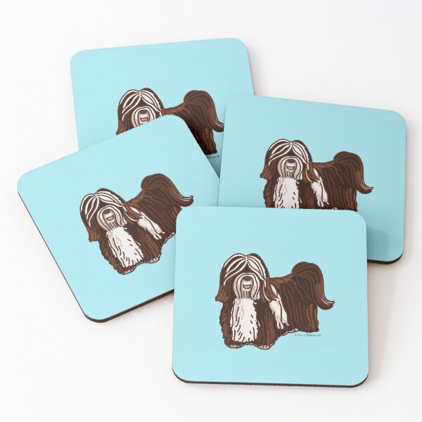 Item preview, Tibetan Terrier Dog designed and sold by julianamotzko.