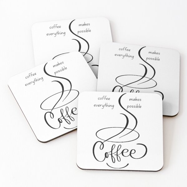 Item preview, Coffee Makes Everything Possible. designed and sold by Dinasshop.