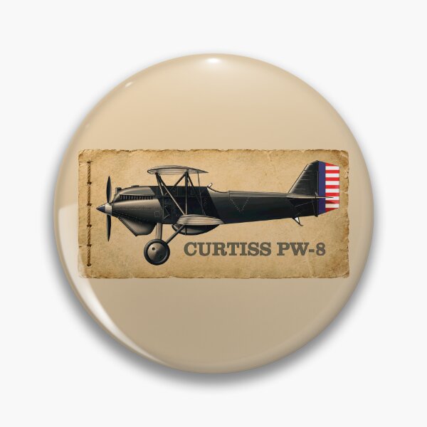Item preview, Curtiss PW-8 1920s American Biplane Fighter Plane Diagram designed and sold by MilitaryMart.