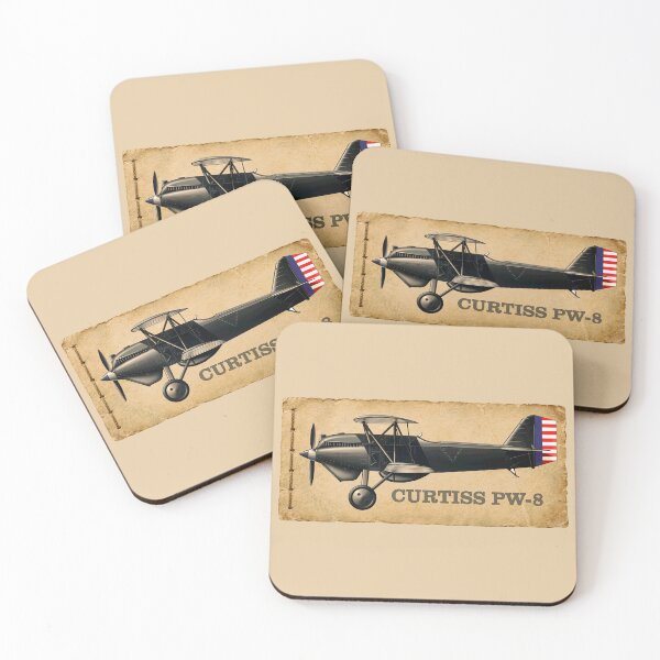 Item preview, Curtiss PW-8 1920s American Biplane Fighter Plane Diagram designed and sold by MilitaryMart.