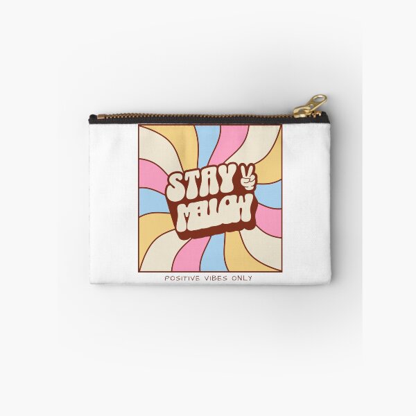 Item preview, Stay Mellow Retro 70s Saying Positive Vibes designed and sold by BoosterShop.