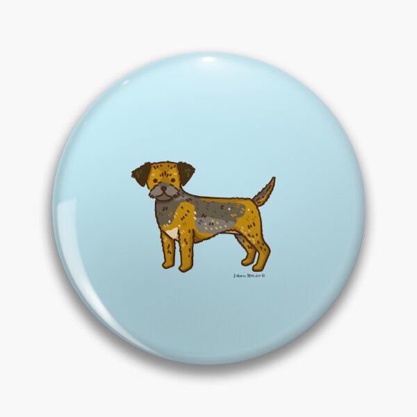 Item preview, Border Terrier Dog designed and sold by julianamotzko.