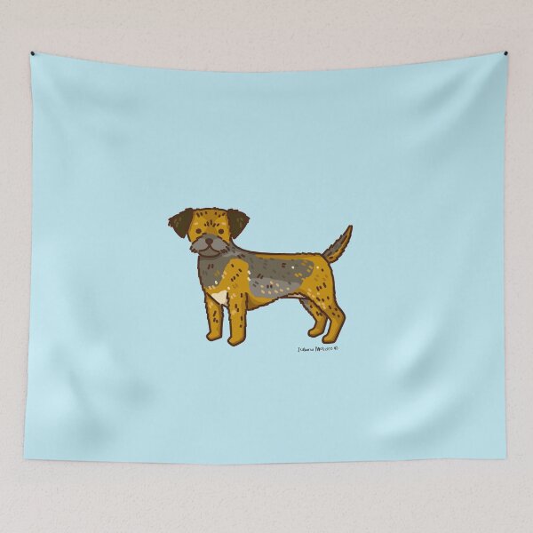 Item preview, Border Terrier Dog designed and sold by julianamotzko.