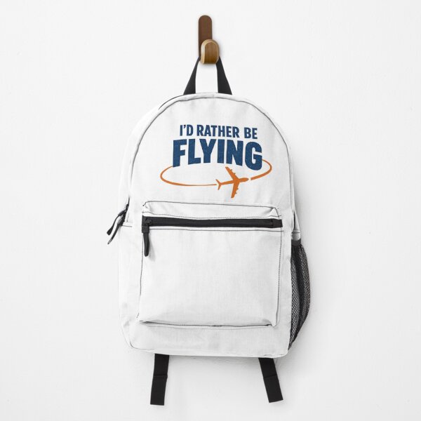 Item preview, Funny Retro Pilot Gift "I'd Rather Be Flying" Aviation Typography design for pilots and aviation lovers who dream about the sky designed and sold by EMaviation_.