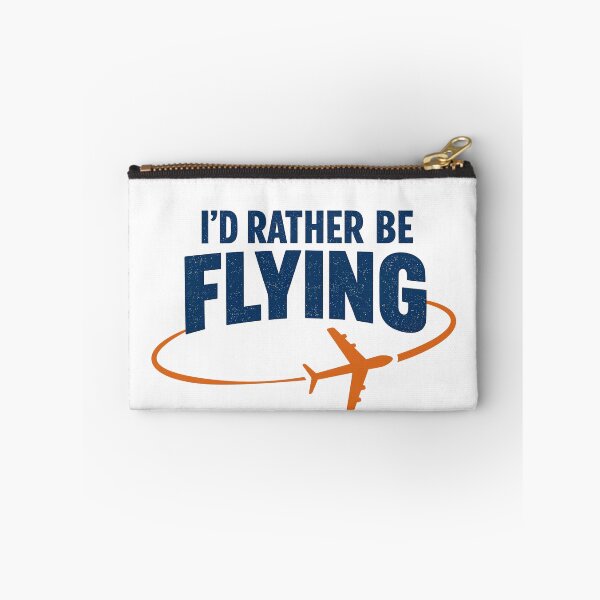 Item preview, Funny Retro Pilot Gift "I'd Rather Be Flying" Aviation Typography design for pilots and aviation lovers who dream about the sky designed and sold by EMaviation_.