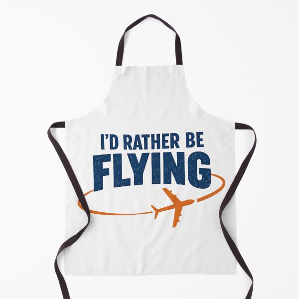 Item preview, Funny Retro Pilot Gift "I'd Rather Be Flying" Aviation Typography design for pilots and aviation lovers who dream about the sky designed and sold by EMaviation_.