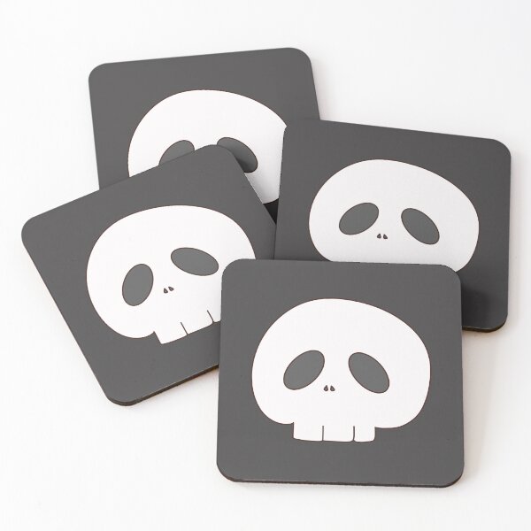 Item preview, Cute Halloween Skull Head Cartoon designed and sold by Zmonz.